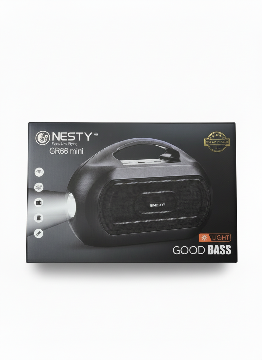 GR 66 Mini 8W Solar Speaker