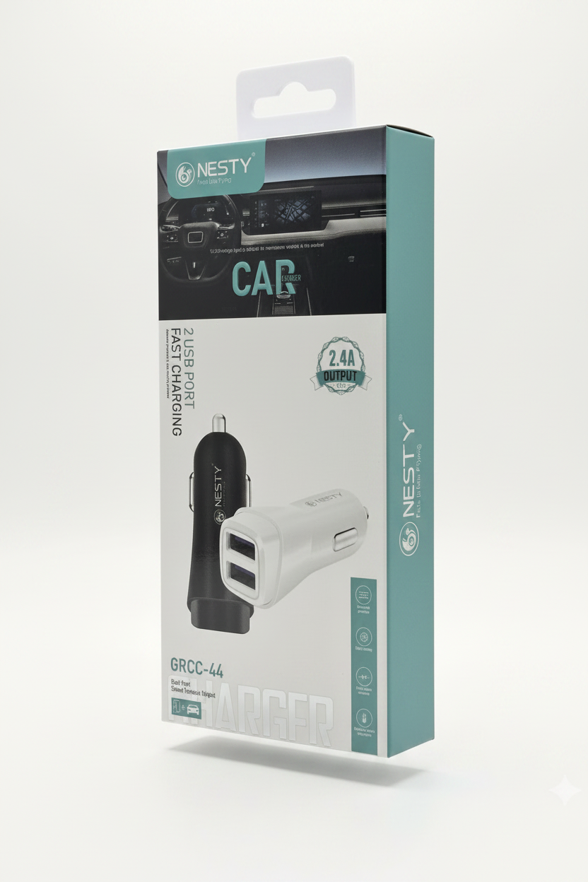 2.4A Dual USB PORT Car Charger GRCC44
