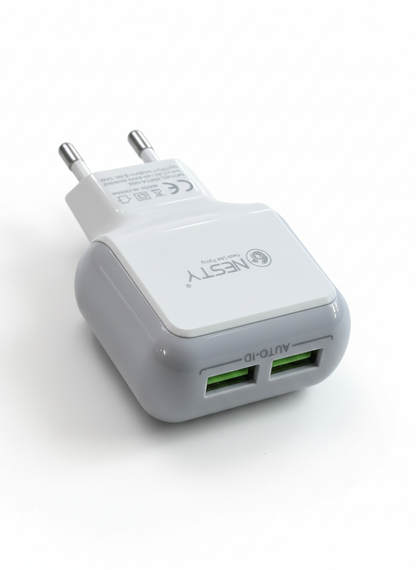 GRTA 002 Wall Charger – Dual USB Fast Charging
