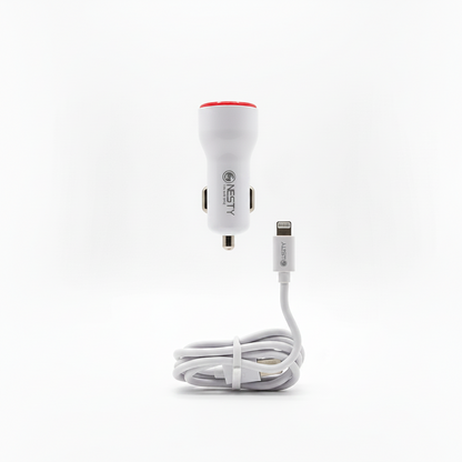 Nesty 2.1A Dual USB Port Fast Car Charger