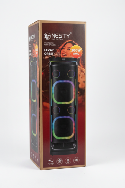 Nesty 200W Bluetooth Speaker LF247 ORBIT