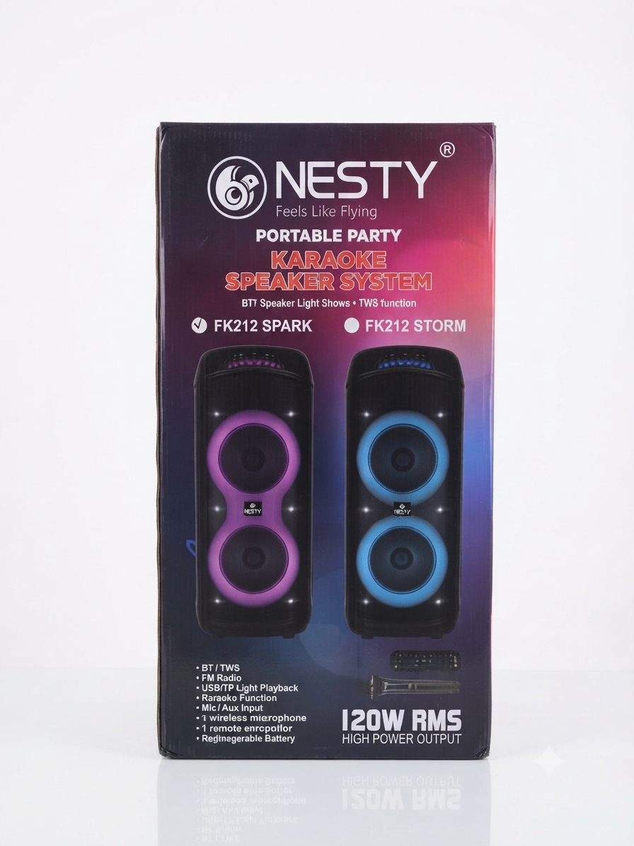 NESTY 120W  FK212 Spark  Karaoke Speaker
