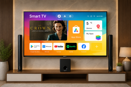 32 Smart TV & 120W Soundbar