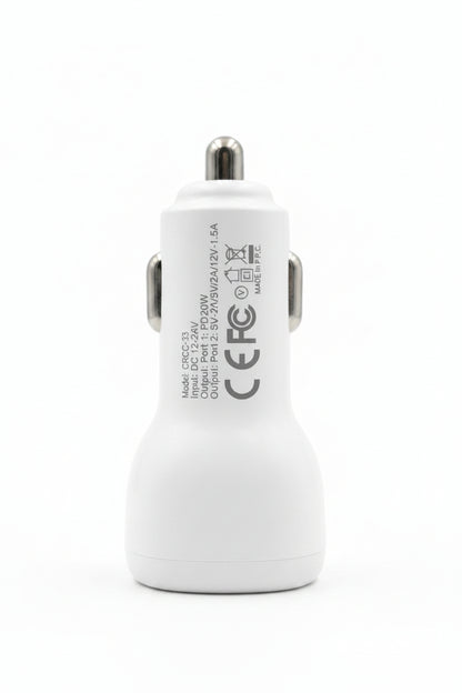 Nesty 38W USB & Type-c Fast Car Charger